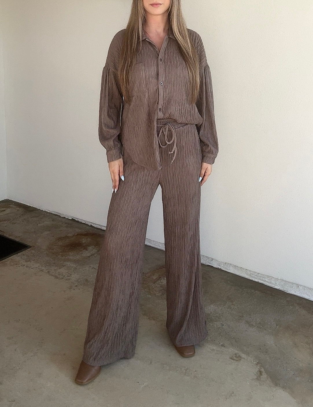 Anastasia Casual Set (Coco)