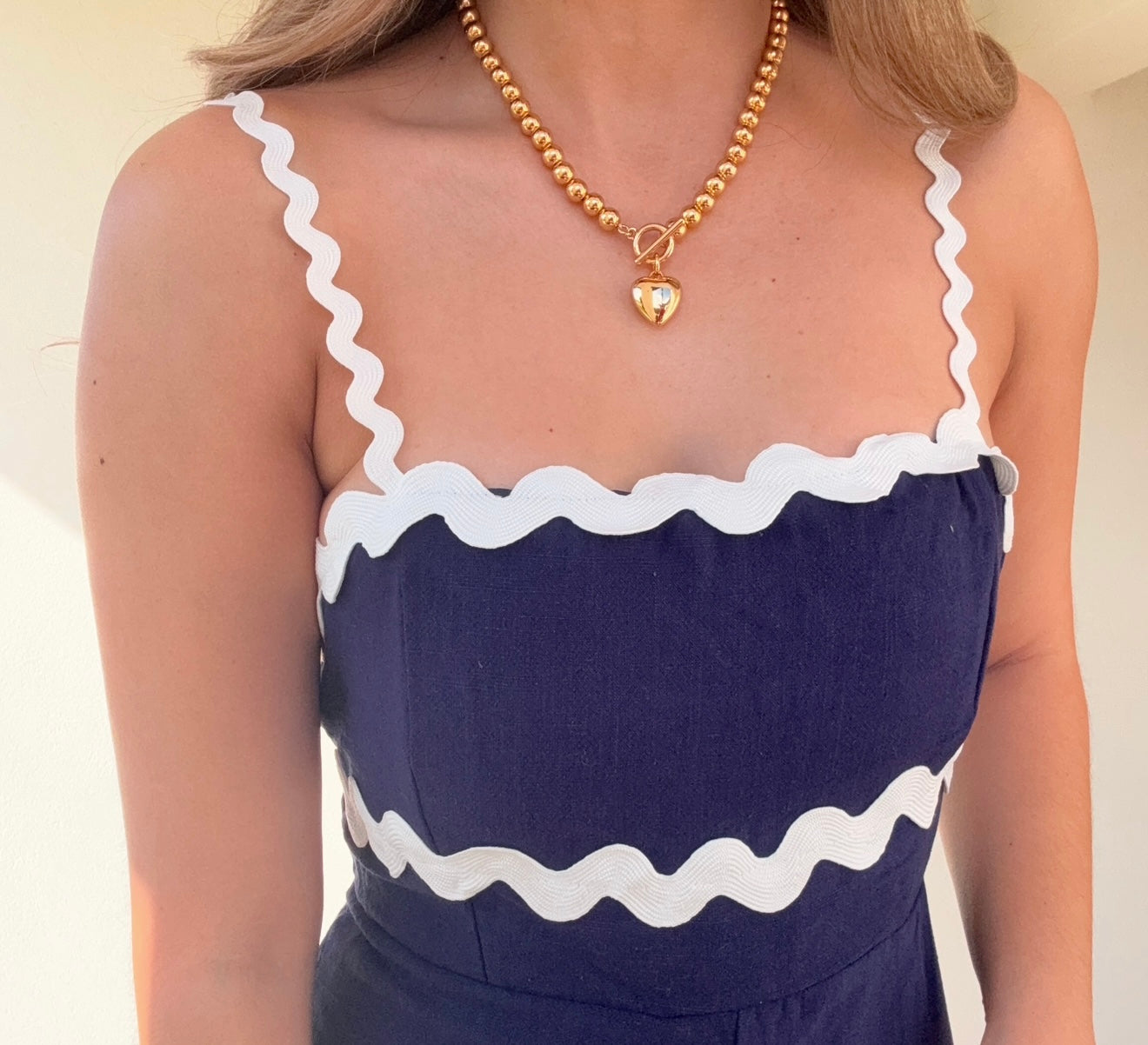 Stella Jumpsuit (Navy)