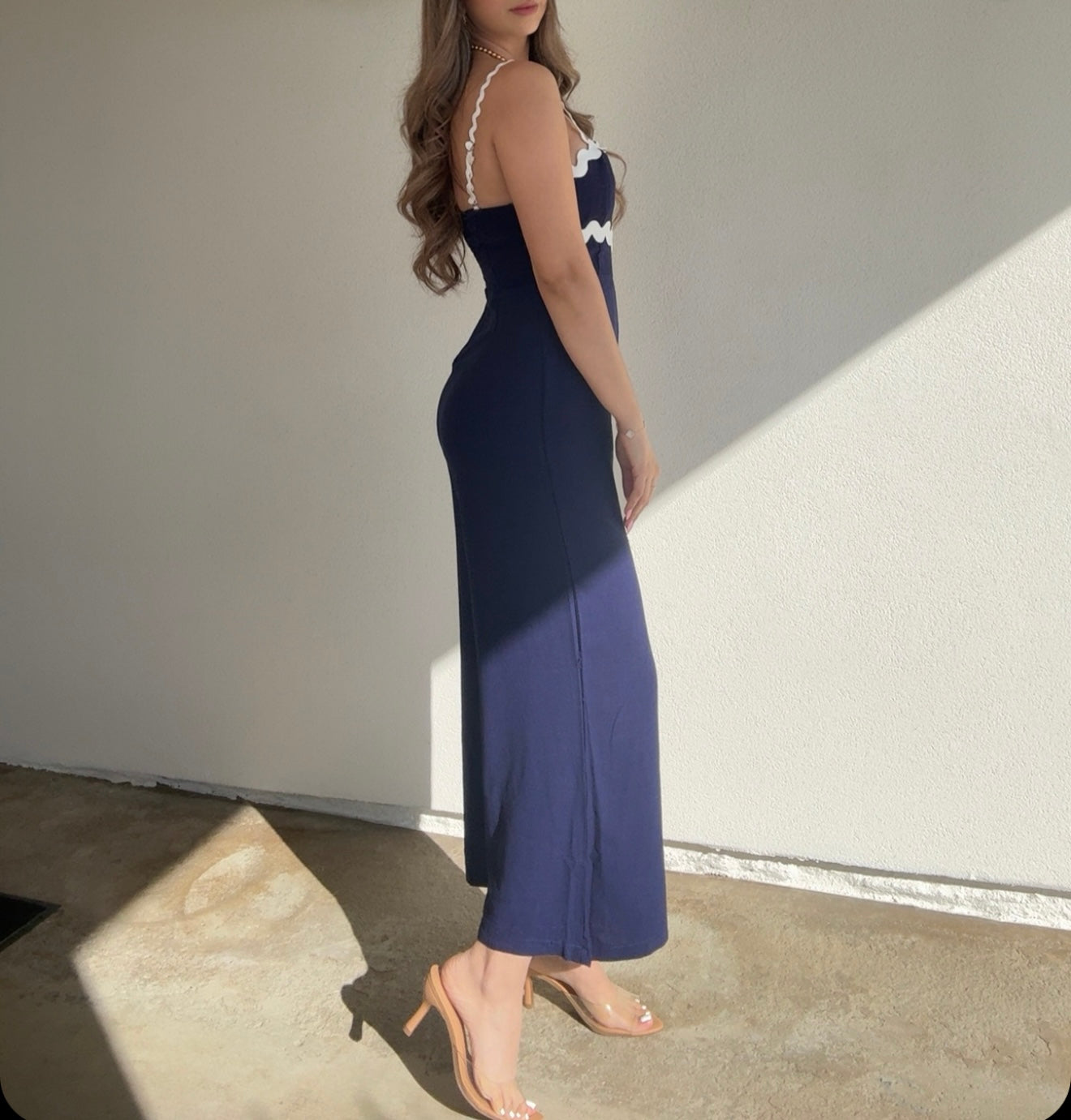 Stella Jumpsuit (Navy)