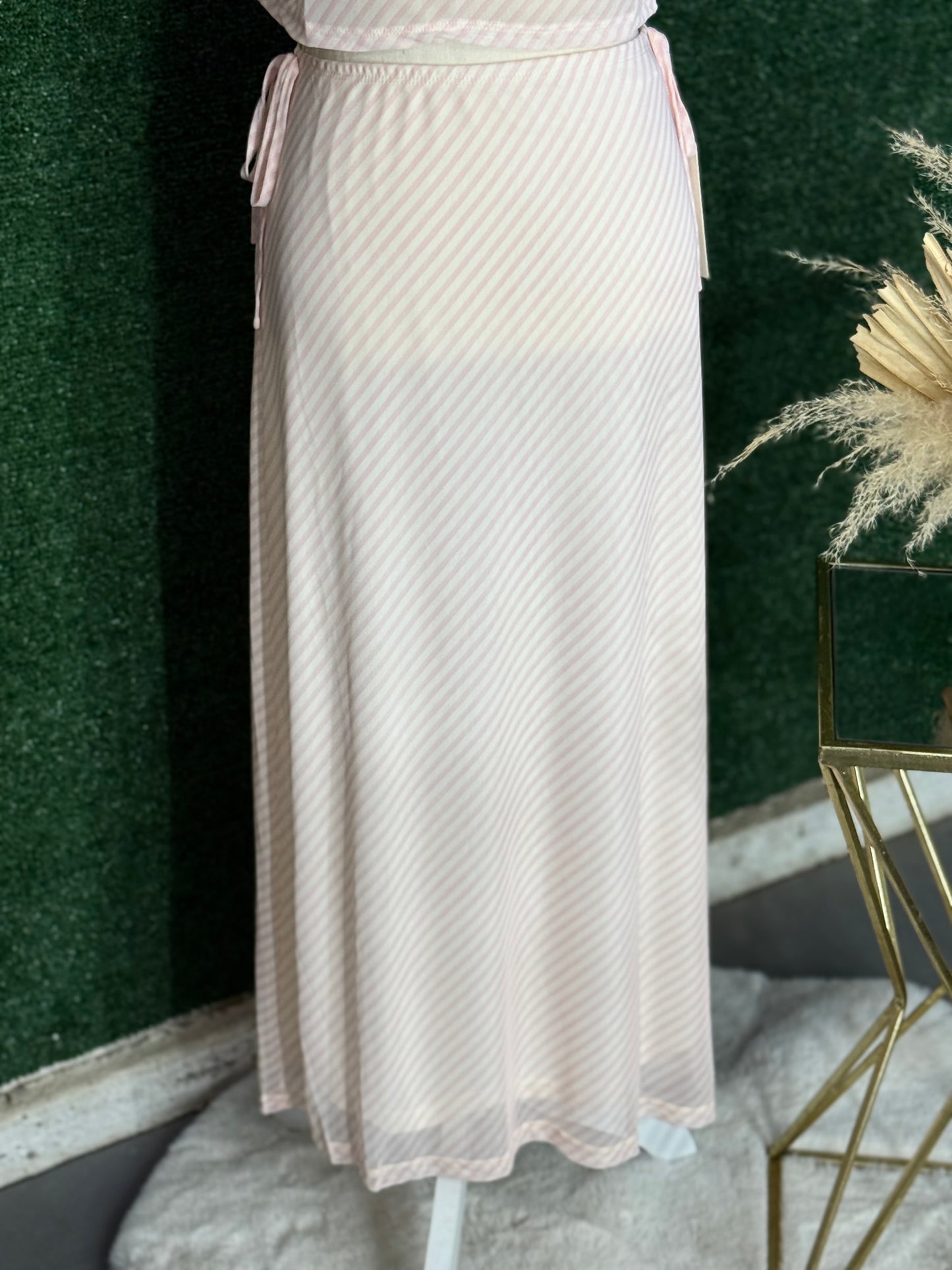 Amanda Set (BABY PINK/CREAM)