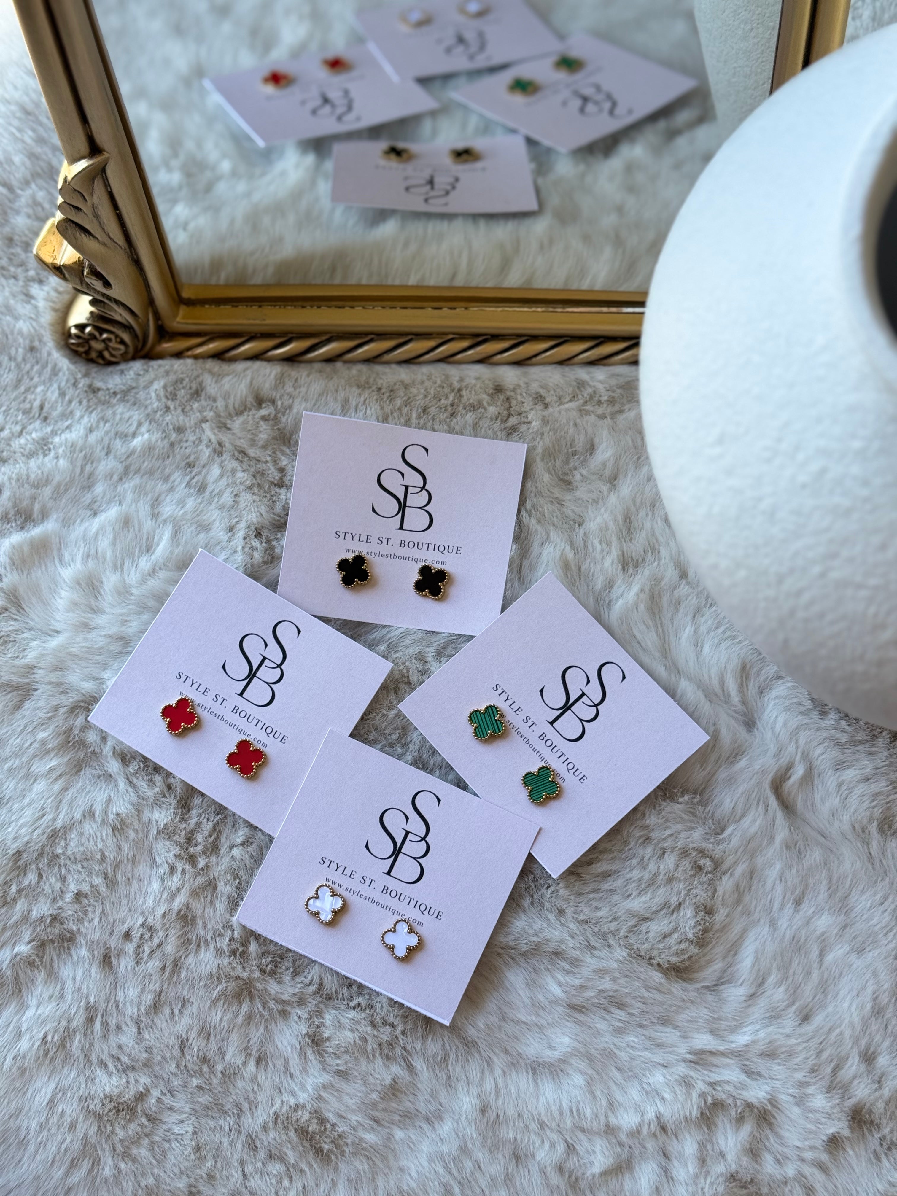 Clover Stud Earrings