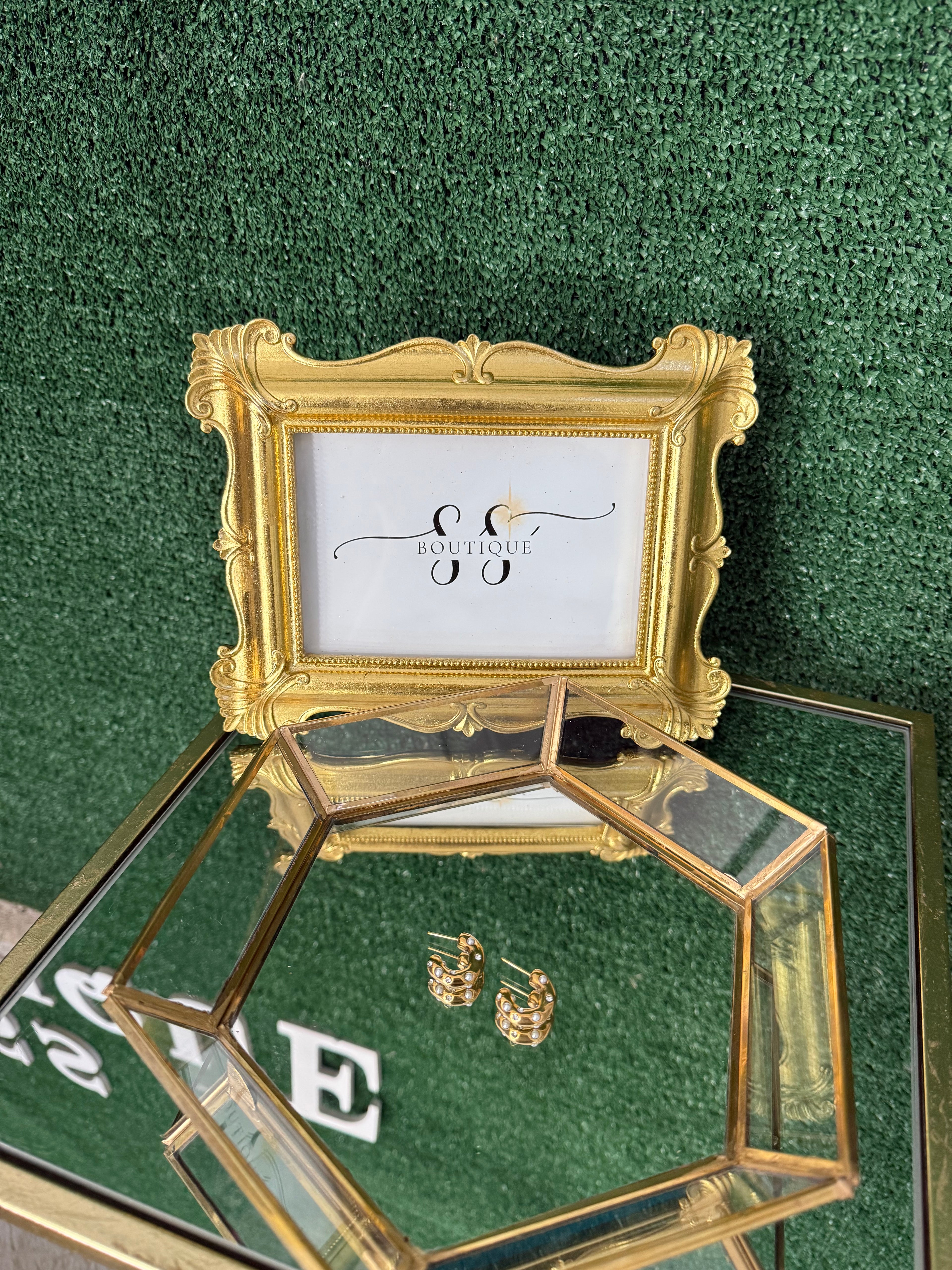 Clara Pearl Hoops