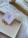 Triple Statement Oval Hoops