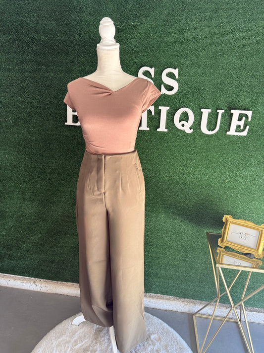 Jasmine High-Rise Pants (Olive)