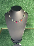Beaded Flower Necklace