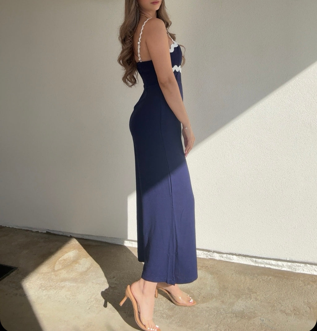 Stella Jumpsuit (Navy)