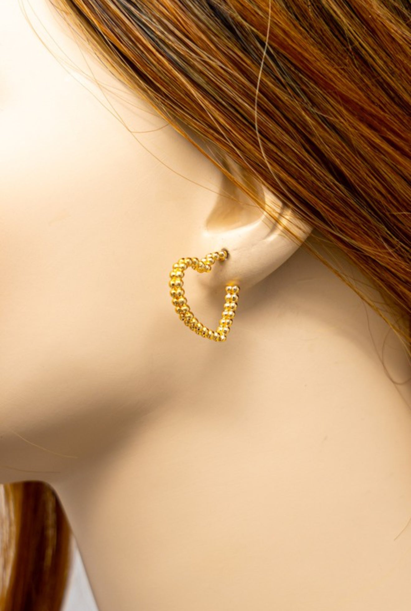 Xoxo Heart Shape Huggie Hoop Earrings