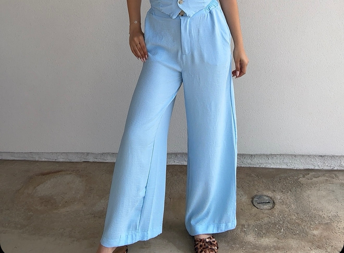 Angel Two Piece Set (Sky Blue)