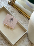 Ruby Hoop Set