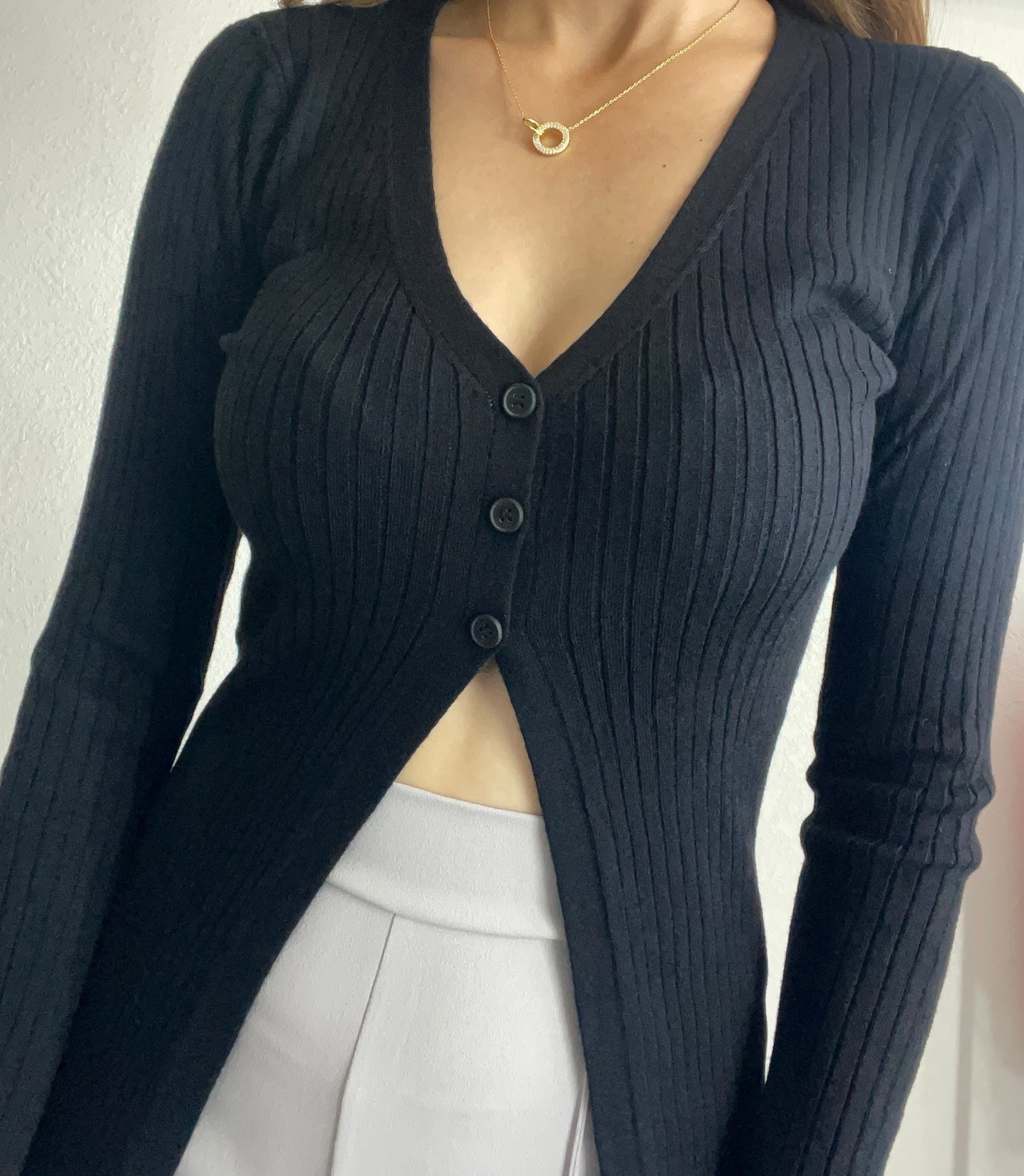 Open Knit Cardigan